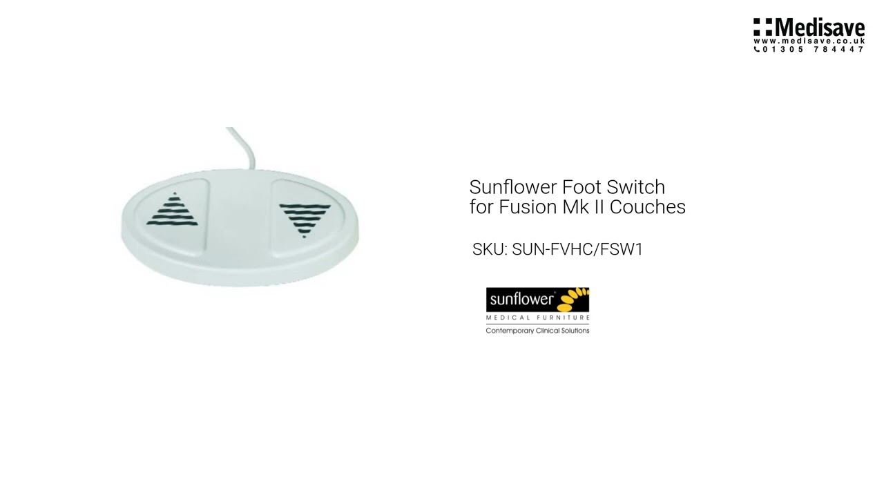 Sunflower Foot Switch for Fusion Mk II Couches SUN FVHC FSW1