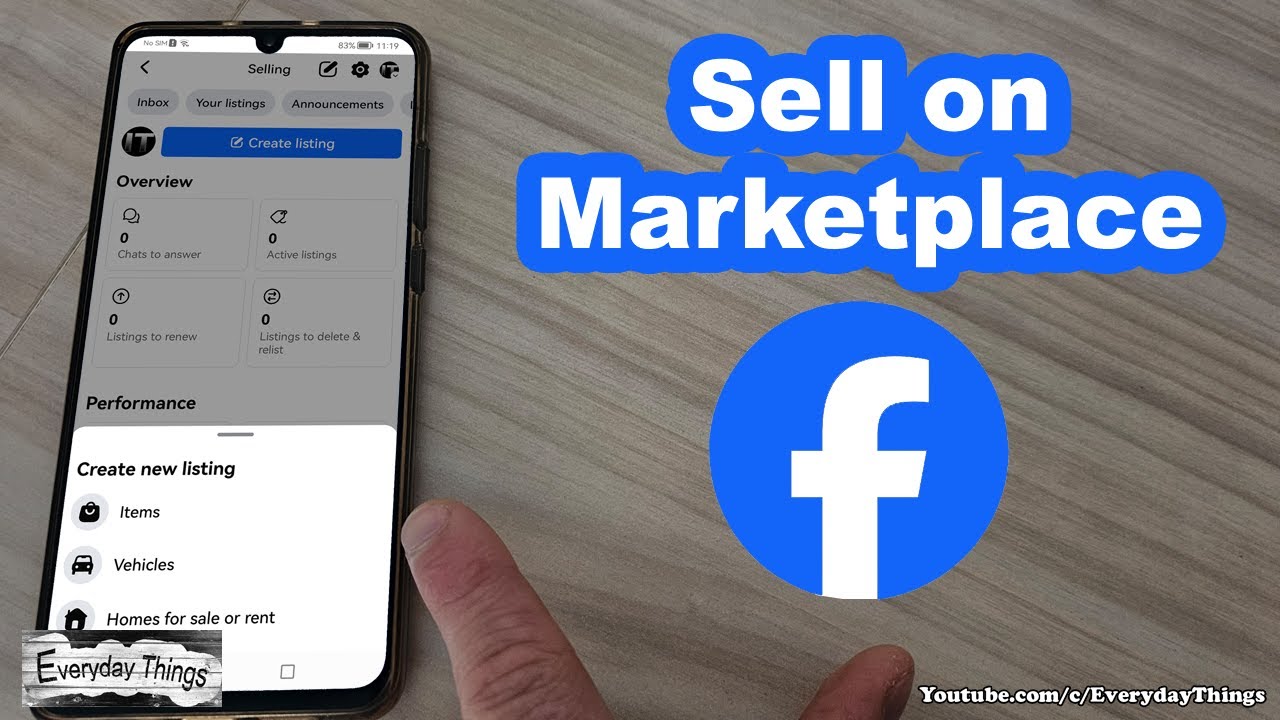 How to Sell on Facebook Marketplace – Quick Tutorial
