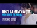 Nikolaj MEMOLA ITA Men Free Skating Torino 2022 JGPFigure