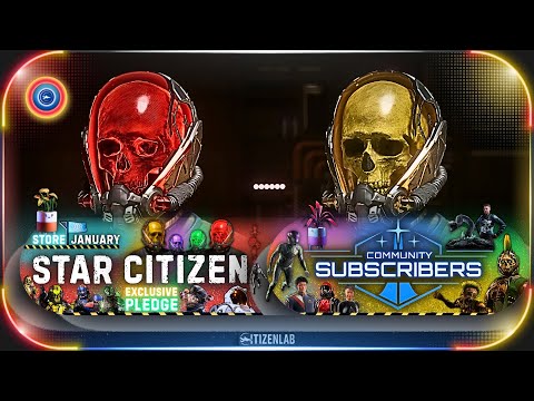 Star Citizen Subscriber & Exclusive Store January 2026🩻Conversions Azreal Collection 🛒 #StarCitizen