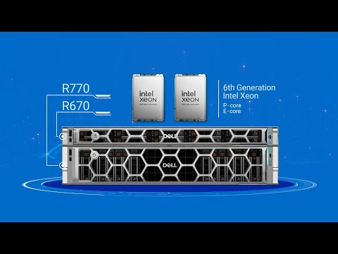 Dell poweredge r770 rack mount server (gen 6)