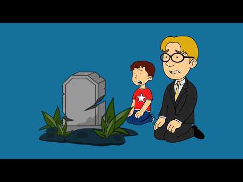 A Visit to Adultish Timmy's Biological Father's Grave