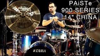 Video thumbnail for Paiste 900 14" China Review And Demo by Daniel Charavitsidis