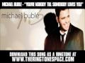 MICHAEL BUBLE - "YOU'RE NOBODY TILL ...