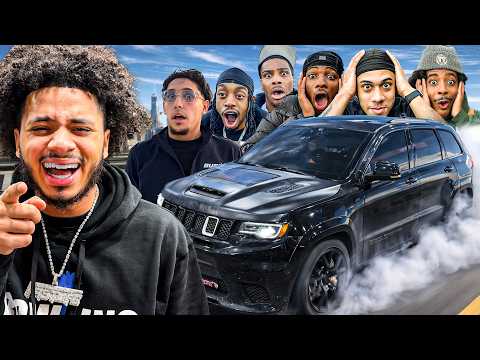 MY FRIENDS REACT TO MY TUNED TRACKHAWK...