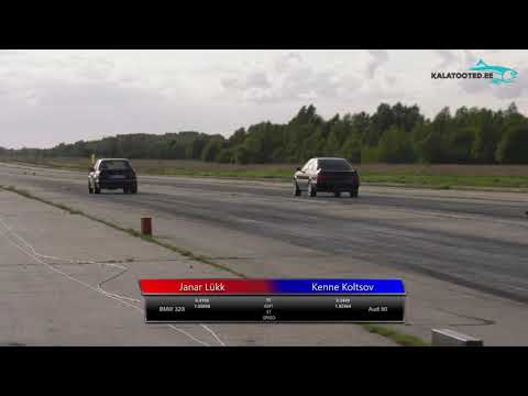 Janar Lükk - BMW 320i vs Kenne Koltsov - Audi 90. Dragrace@EDRAfinals2019