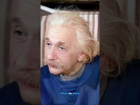 Albert Einstein about Nuclear Bomb ⚛️ original Video  