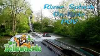 preview picture of video 'River Splash - On-Ride POV - Bellewaerde Park'
