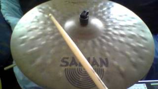 Video thumbnail for Sabian Signature 21" Jojo Mayer Fierce Ride Cymbal by David Mckeague