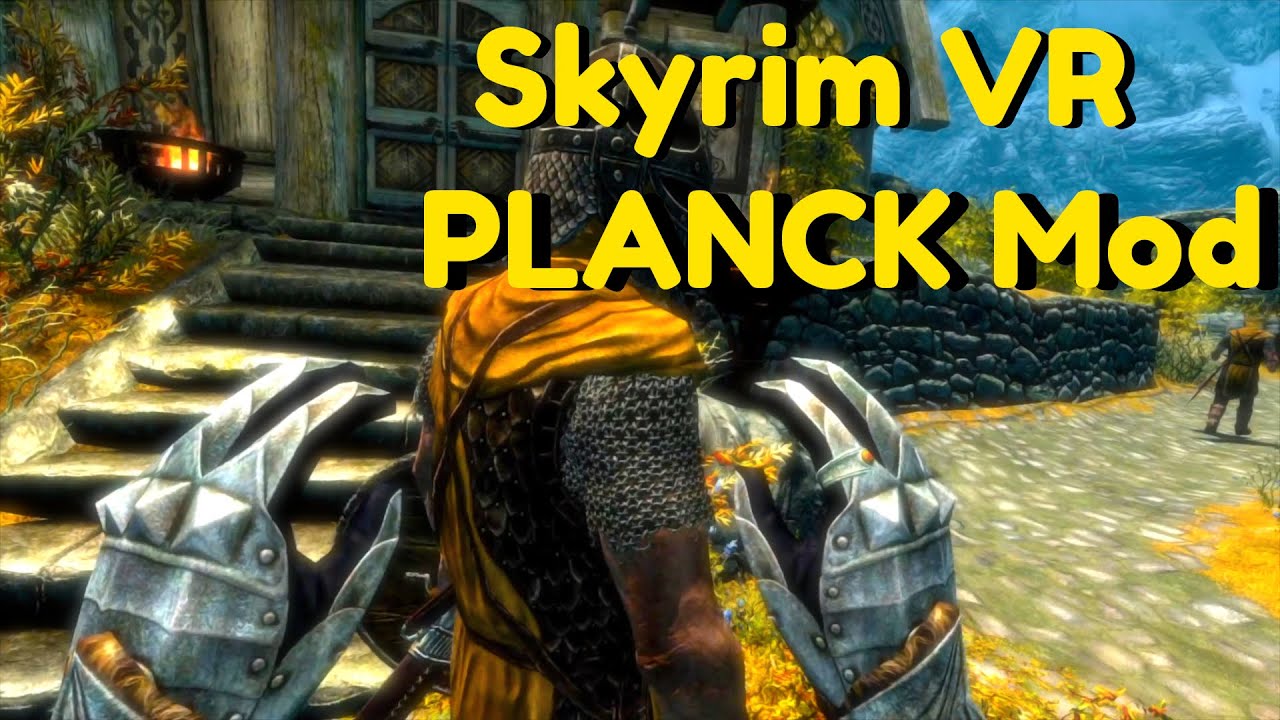 ChrisReality - Das ist richtig cool Blade and Sorcery in Skyrim VR - PLANCK Mod + Tutorial