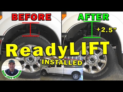 ReadyLIFT 2.5" FRONT LEVELING KIT INSTALL