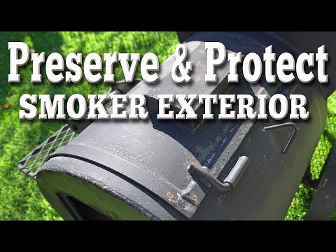 Preserve and Protect your Offset Smoker from rust -...