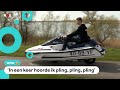 Timothy gaat viral met zijn 'jetski-scooter'