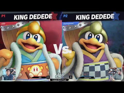 SSBU @ Battlegrounds - Losers Semis: D20 (King Dedede/Link) vs Dannyman (King Dedede)
