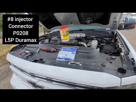 #8 injector connector on 2018 L5P Duramax