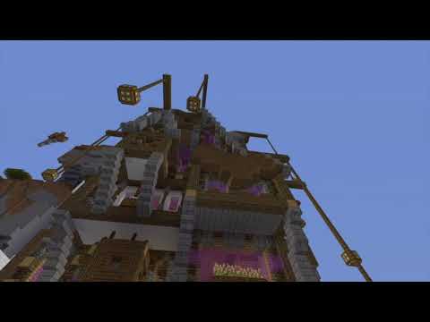 minecraft build cinematic | wizard mansion