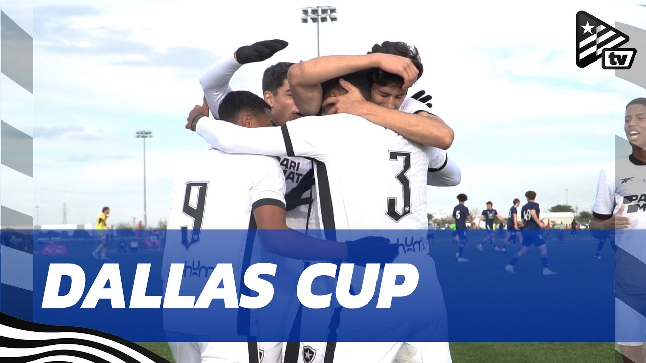 VÍDEO: Botafogo divulga bastidores de vitória por 6 a 3 sobre o St. Louis City na Dallas Cup Sub-19