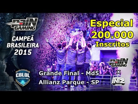 paiN x INTZ - CBLOL 2015 - Grande Final - Allianz Parque SP