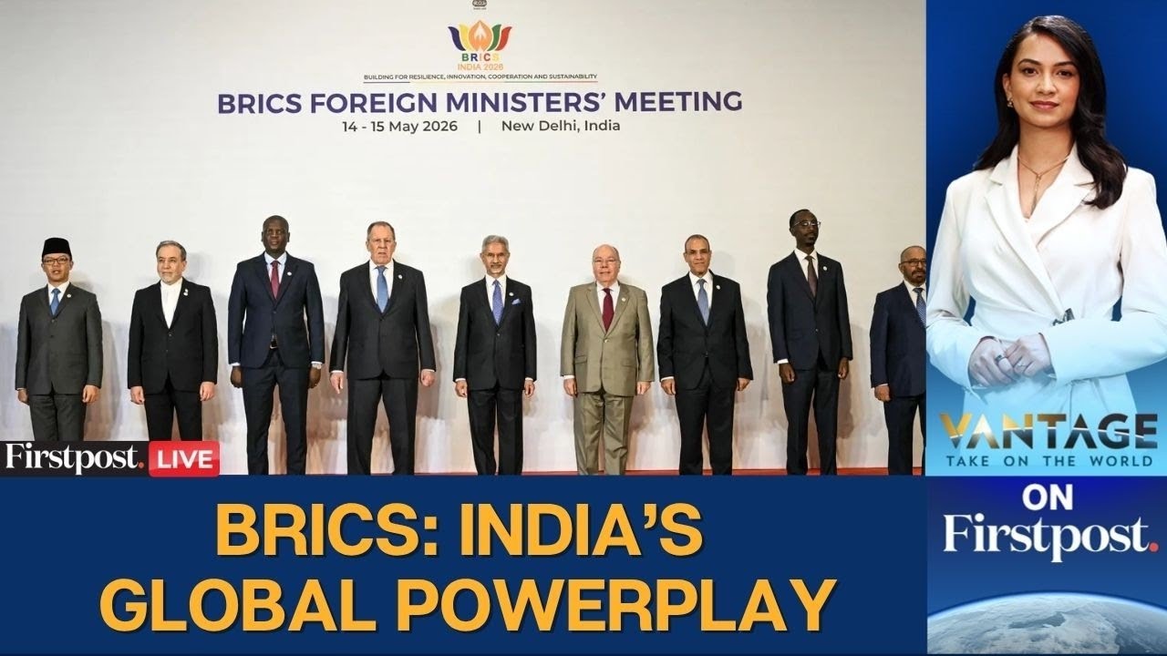 BRICS LIVE: India Hosts BRICS Meeting Amid Iran War and Trump-Xi Summit | Vantage on Firstpost