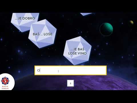 5 Minute Serbian - Course 1 - Lesson 2 Flashcards and Games