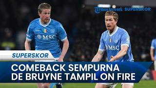 AKHIRNYA KEMBALI TAJAM Kevin De Bruyne Cetak Gol Perdana Setelah 6 Bulan dan Catat Sejarah