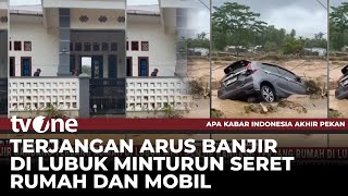 Download lagu Car Swept Away!! Video of the Moment Flash Floods Occurred in Lubuk Minturun, West Sumatra | AKAP... mp3