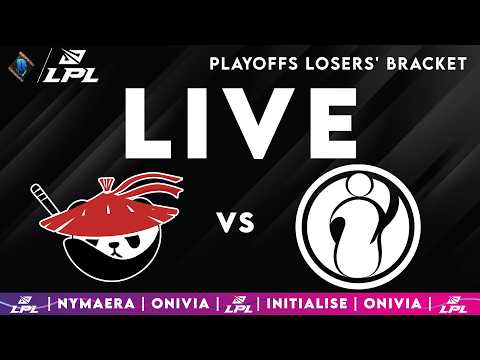 LPL 2026 Live Split 1 | LPL English Playoffs with Nymaera & Initialise AL vs IG
