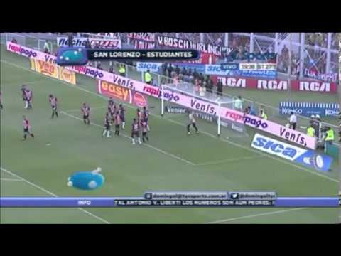San Lorenzo 0 - Estudiantes 0 - Apertura 2013, Fecha 18 (Resumen Domingol)