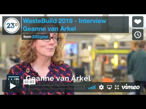WasteBuild 2019 Day 1 Interview Geanne van Arkel from Interface