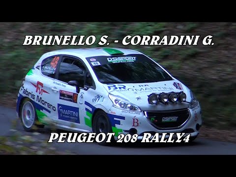 RALLY CITTA' DI SCHIO 2022 | BRUNELLO S. - CORRADINI G. | PEUGEOT 208 RALLY4
