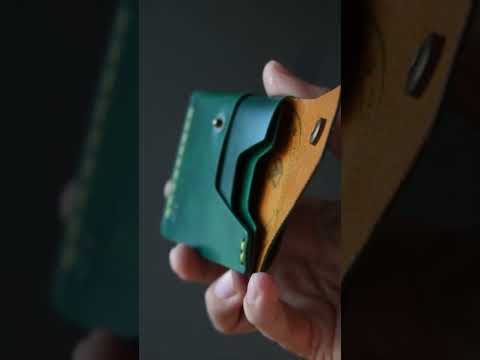 Base Wallet Cards in Green-Yellow Combo