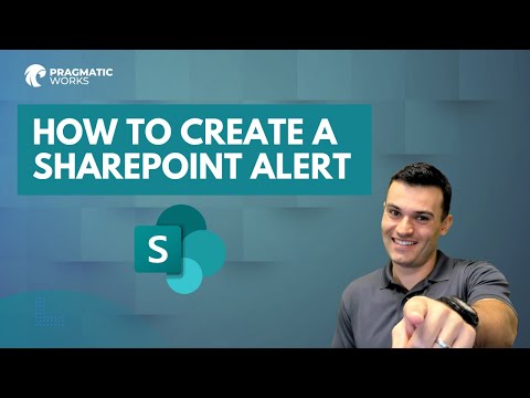 Creating a SharePoint Alert Easily