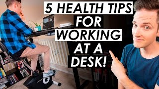 How To Stay Fit and Healthy Working at a Desk Job — 5 Office Health Tips