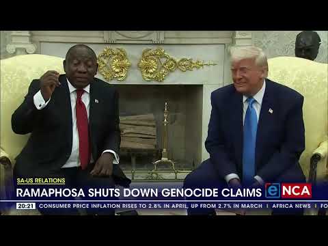 Ramaphosa shuts down genocide claims