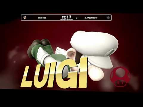 FD13 Winners Quarters - TG|Solid (Luigi) vs SAK|Stroder (Mr. Game & Watch)