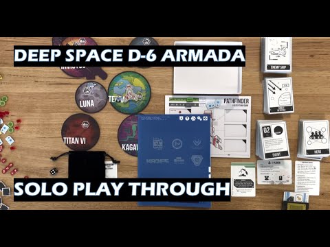 Deep Space D-6 Armada Solo 1 Ship Play Through