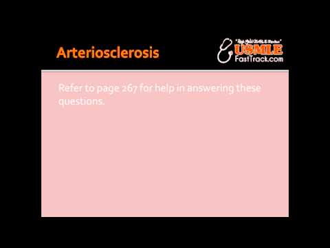 Arteriosclerosis - Monckeberg, Arteriolosclerosis & Atherosclerosis