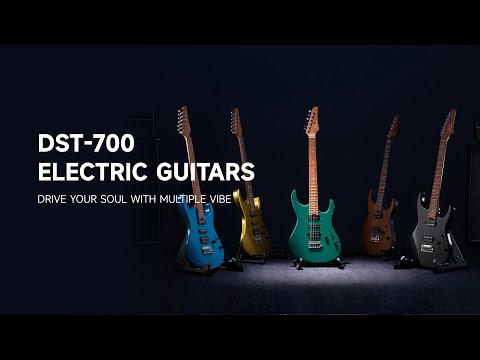 Електрогітара Donner Music DST-700 HSS Gold EC6817