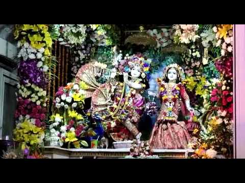 श्री कृष्ण जन्माष्टमी मंदिर दर्शन इस्कॉन गाजियाबाद