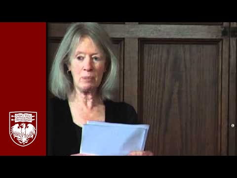 Lyn Hejinian: The Pearl Anderson Sherry Memorial Poet Lecture, UChicago Poem Presents Series