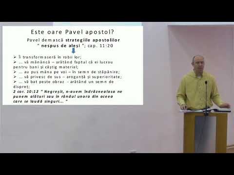 2 Corinteni 11 - Florin Nedelcu - Ma voi lauda numai cu slabiciunile mele