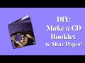 DIY Make A CD Booklet With 6 Pages With Tips To Have A Great Result