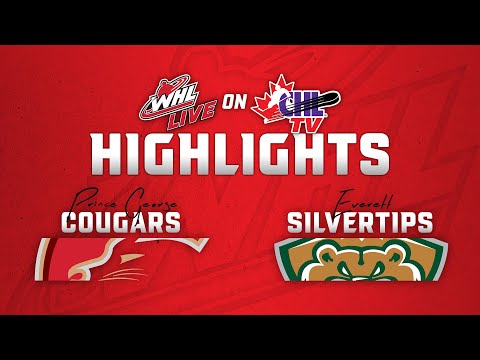 Prince George Cougars at Everett Silvertips 01/18 | WHL Highlights 2024-25
