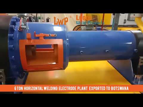Welding rod manufacturing Complete setup