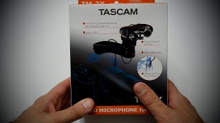 Video thumbnail for Tascam TM - 2X Stereo Microphone Review by Dashandrun