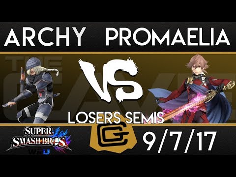 TCG Sm4sh - Promaelia (Corrin) vs Archy (Sheik) - Losers Semis - Smash 4 - 9/7/17