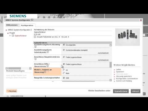 SIRIUS Innovation System Configurator