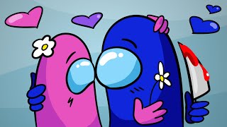 Impostor FELL in LOVE (Among us animation)