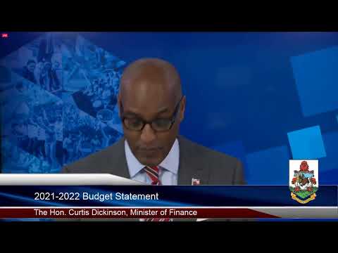 Bermuda Government - Reading of the 2021-2022 Budget