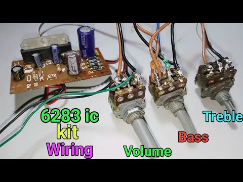 6283 ic kit volume, bass & treble wiring